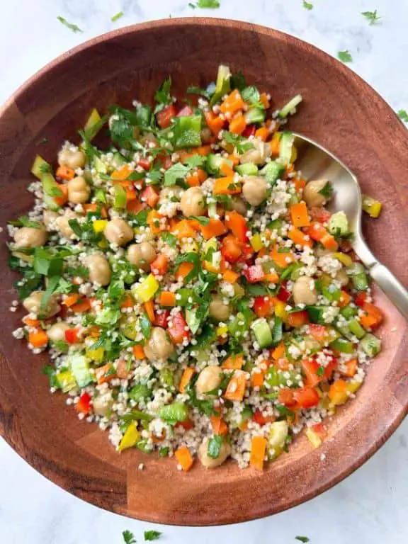 Kodo Millet Salad with Fresh Herbs