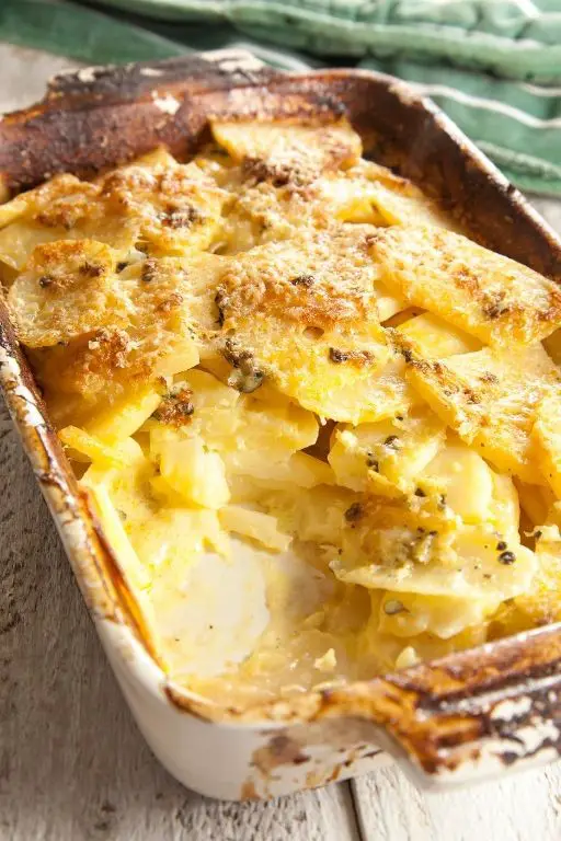 Kohlrabi and Potato Gratin