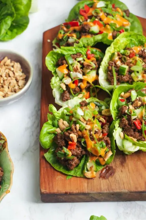 Korean Beef Lettuce Wraps
