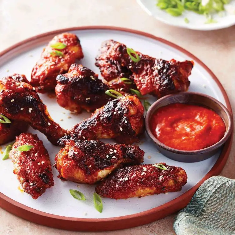 Korean Gochujang Air Fryer Chicken Wings