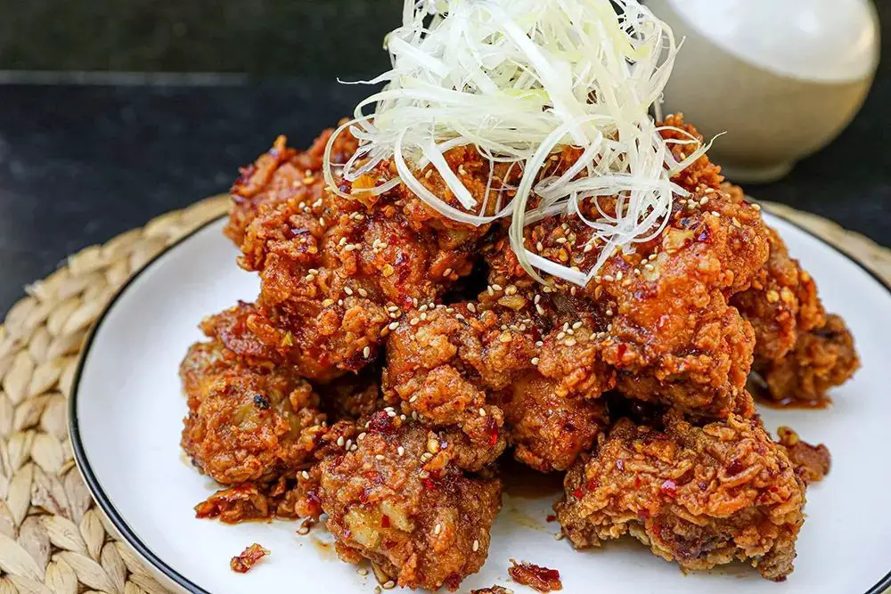 Korean Spicy Soy Garlic Chicken Legs
