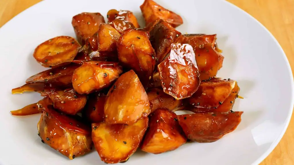 Korean Sweet Potato Dessert