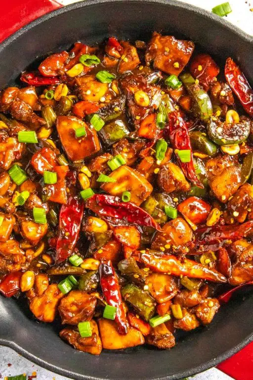 Kung Pao Chicken with Chili Oil