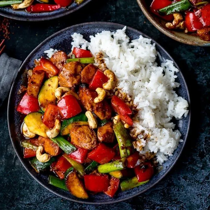 Kung Pao Chicken with Hoisin Sauce