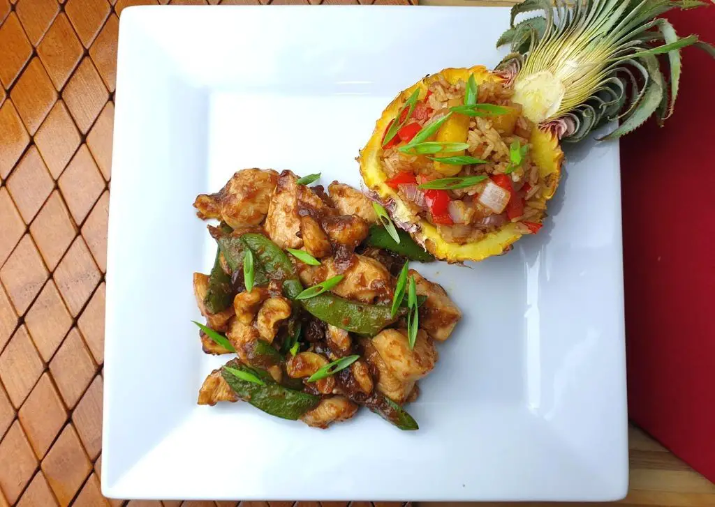 Kung Pao Chicken with Pineapple
