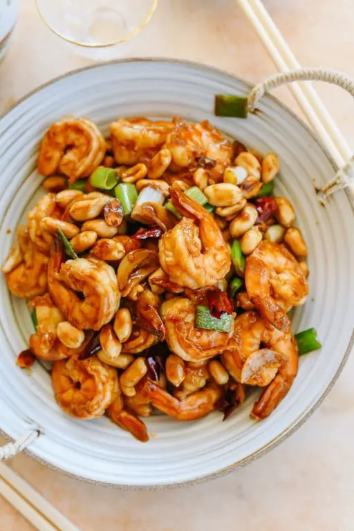 Kung Pao Shrimp Szechuan Style