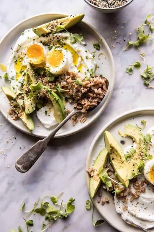 Labneh and Avocado Breakfast Bowl