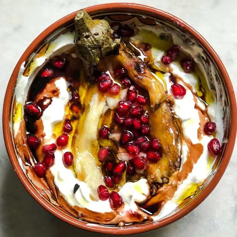 Labneh and Roasted Eggplant Dip