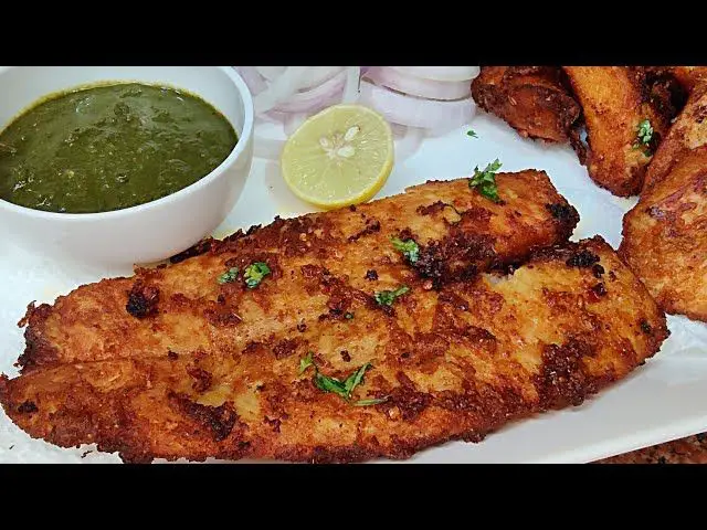Lahori Fish Fry with Lemon and Spices