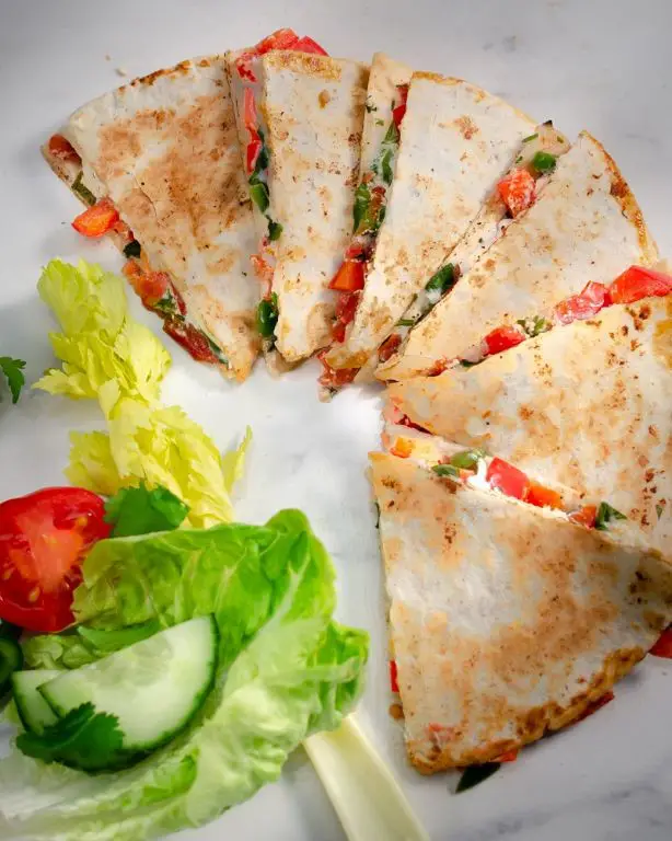 Laughing Cow Cheese Quesadillas