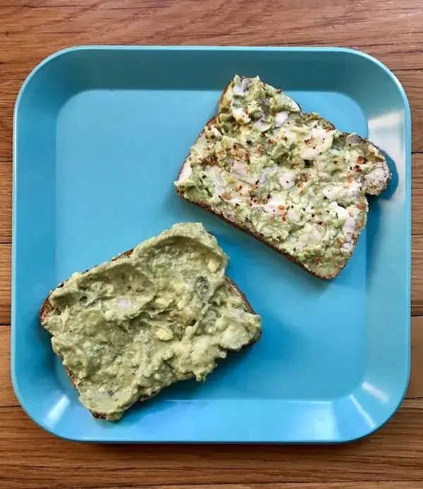 Laughing Cow Cheese and Avocado Toast