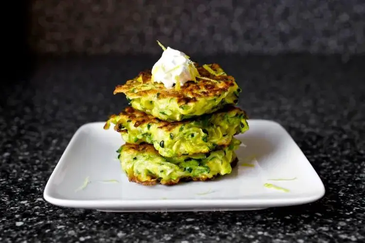 Laughing Cow Cheese and Zucchini Fritters