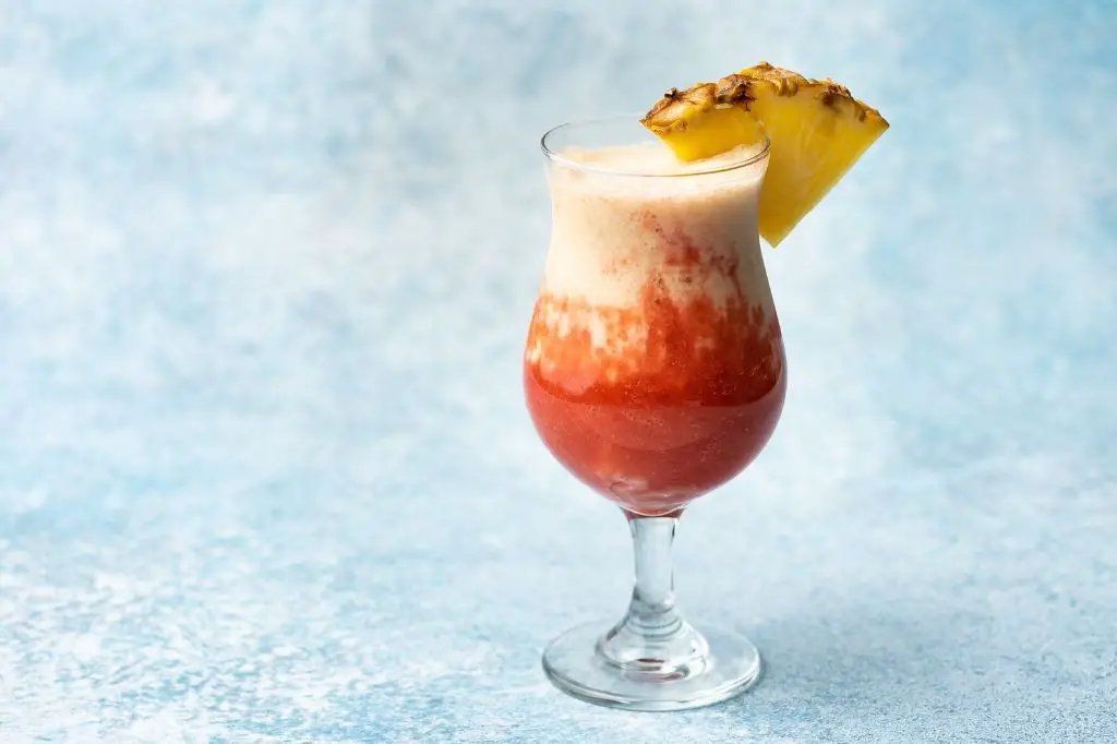 Lava Flow Cocktail
