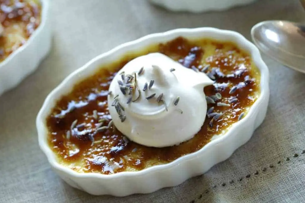 Lavender Honey Crème Caramel
