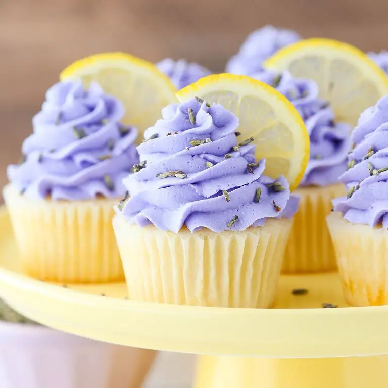 Lavender Pink Lemonade Cupcakes