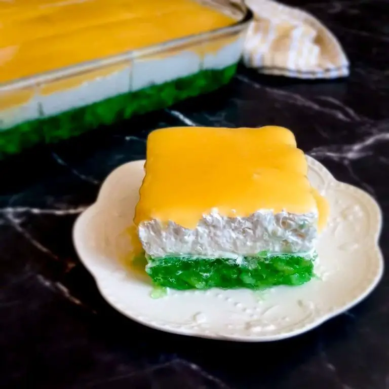Layered Lime and Pineapple Congealed Salad