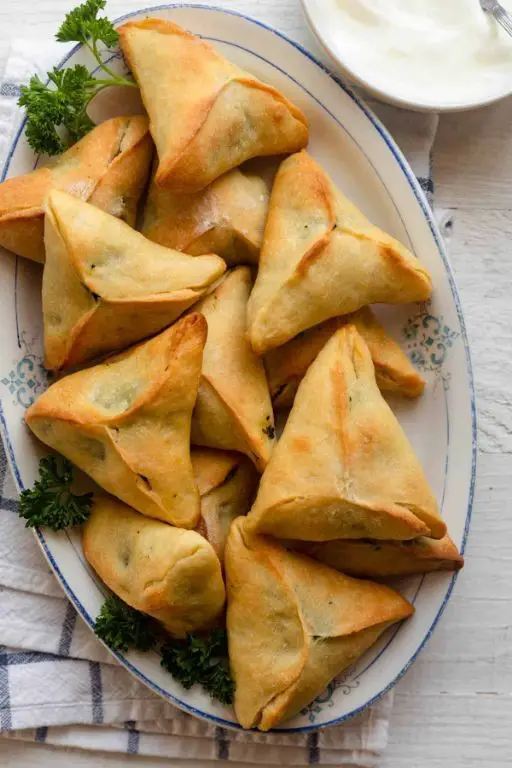 Lebanese Spinach Fatayer