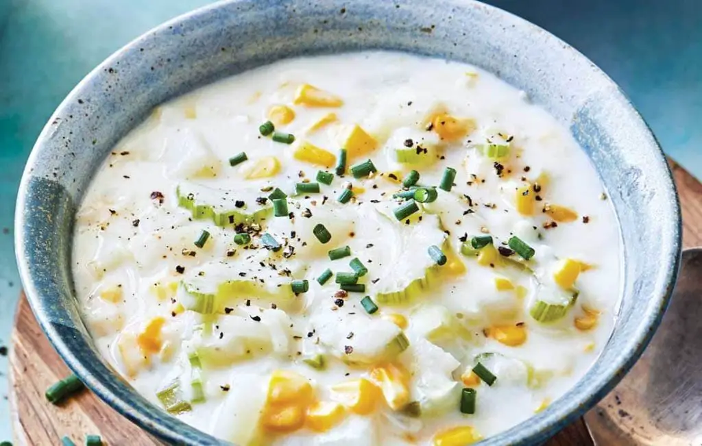 Leek and Corn Chowder