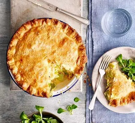 Leek and Potato Pie