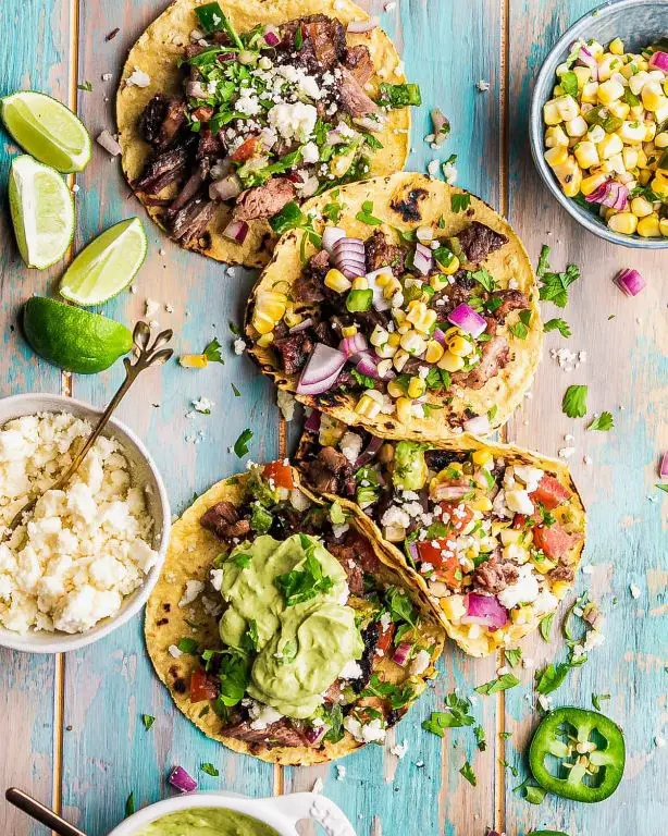 Leftover Brisket Tacos with Avocado Salsa