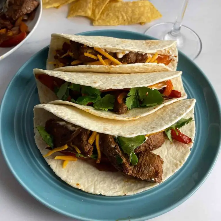 Leftover Ribeye Steak Fajitas