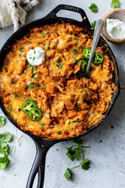 Leftover Turkey Enchiladas