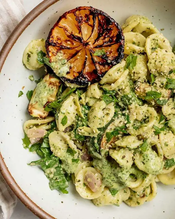 Lemon Basil Pasta