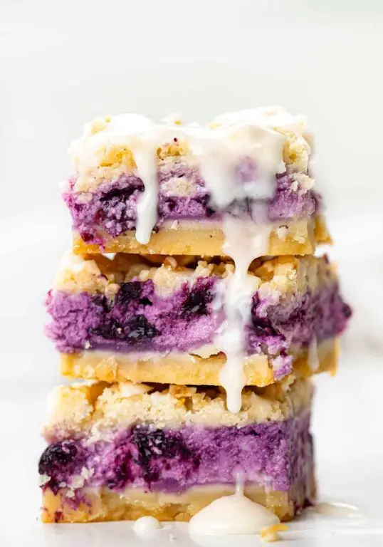 Lemon Blueberry Magic Bars