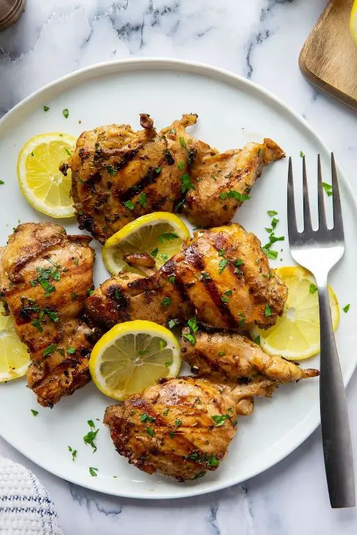 Lemon Chicken with Ginger and Soy Sauce