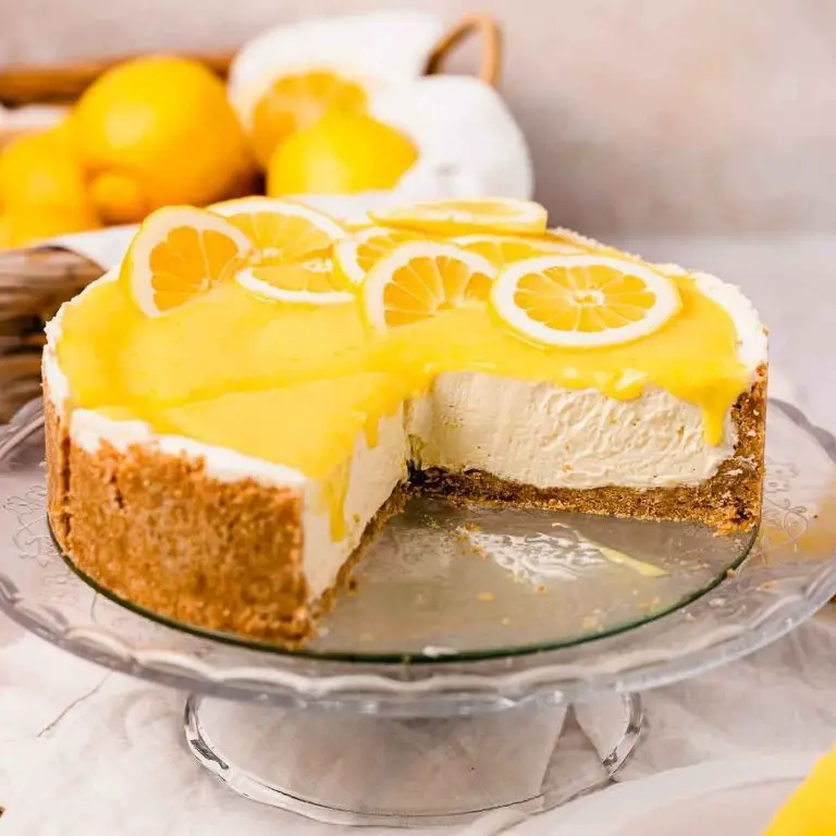 Lemon Curd Cheesecake