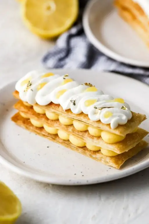 Lemon Curd Mille-Feuille