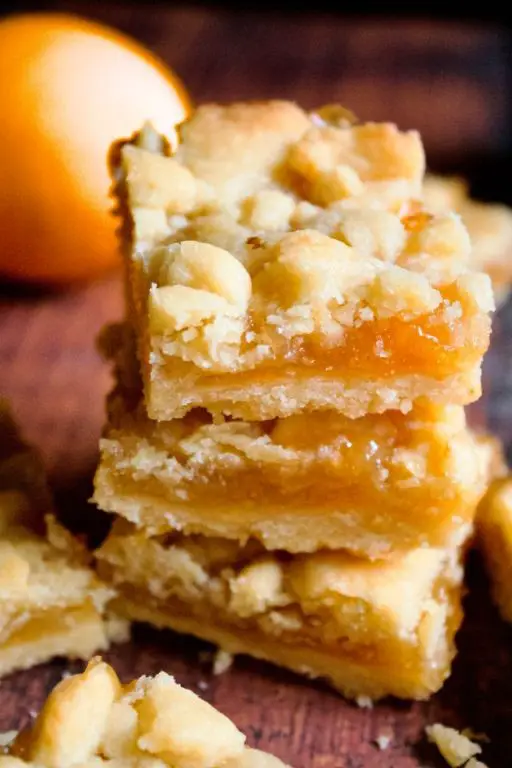 Lemon Curd Shortbread Bars