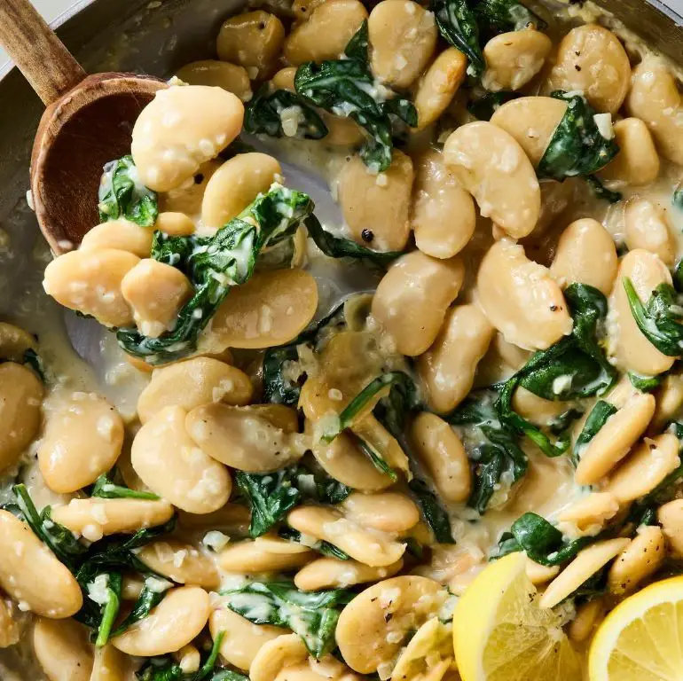 Lemon Garlic Butter Bush Beans
