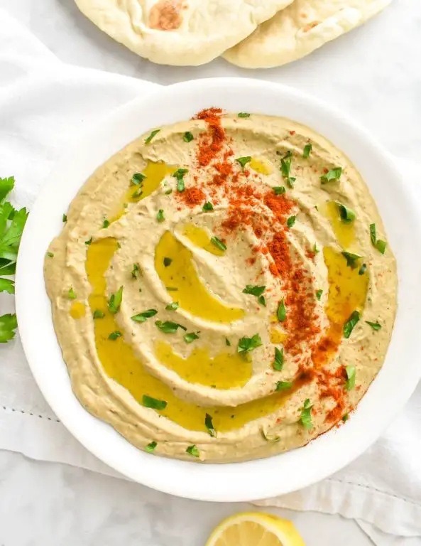 Lemon Herb Baba Ghanoush