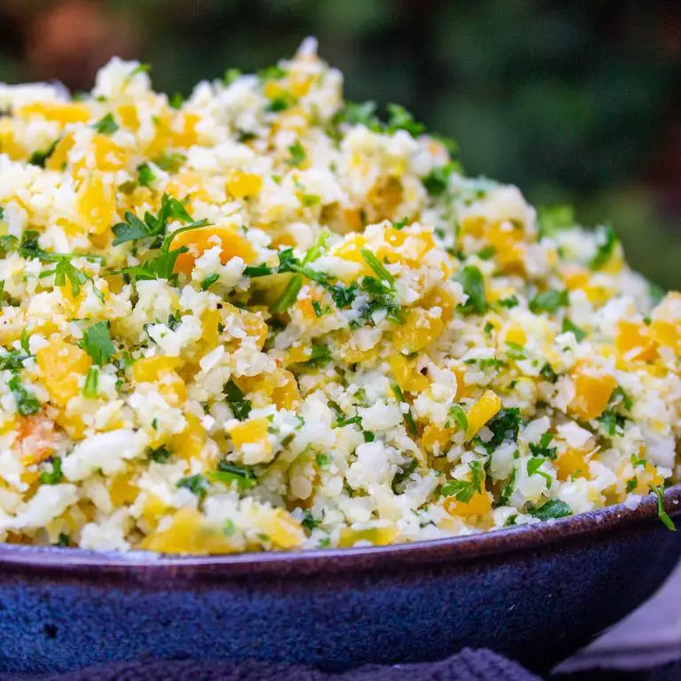 Lemon Herb Cauliflower Rice