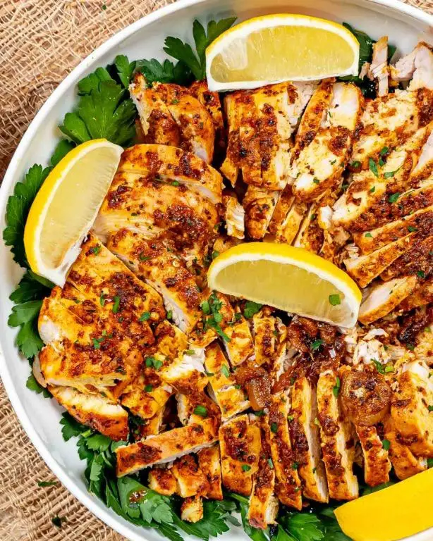 Lemon Herb Chicken Shawarma