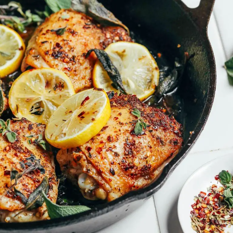 Lemon Herb Chicken Thighs