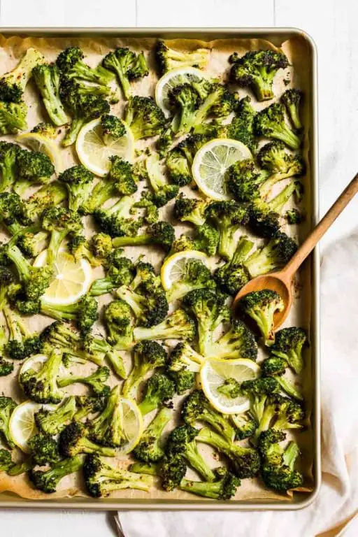 Lemon Herb Roasted Broccoli