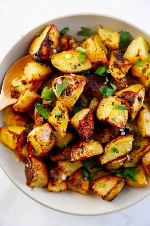 Lemon Herb Roasted Italian Potatoes