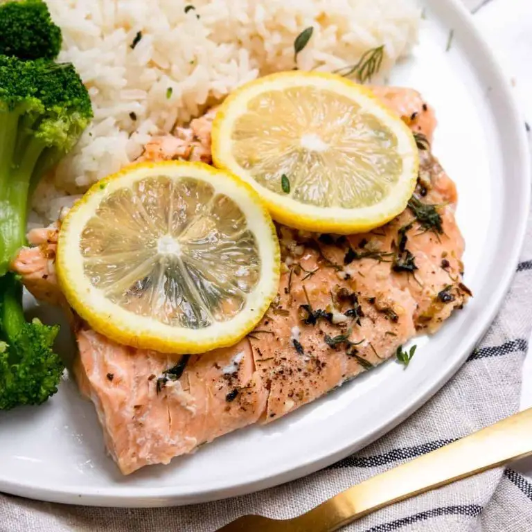 Lemon Herb Salmon Quick Pot