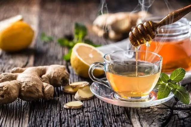 Lemon Honey Ginger Tea