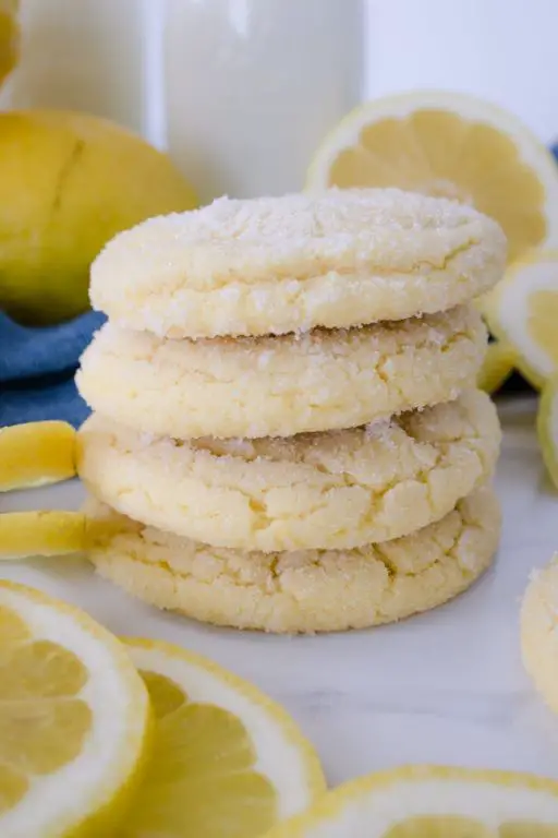Lemon Infused Sugarpaste Cookies