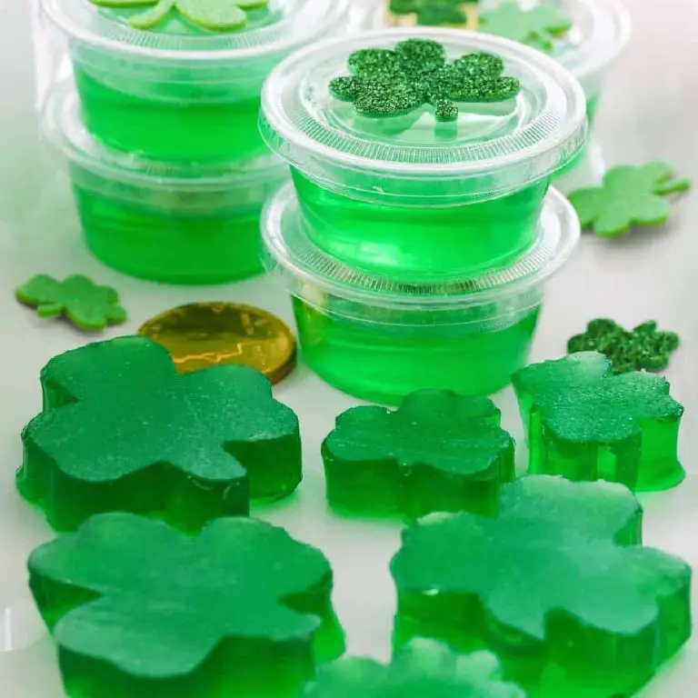 Lemon Lime Jello Jigglers