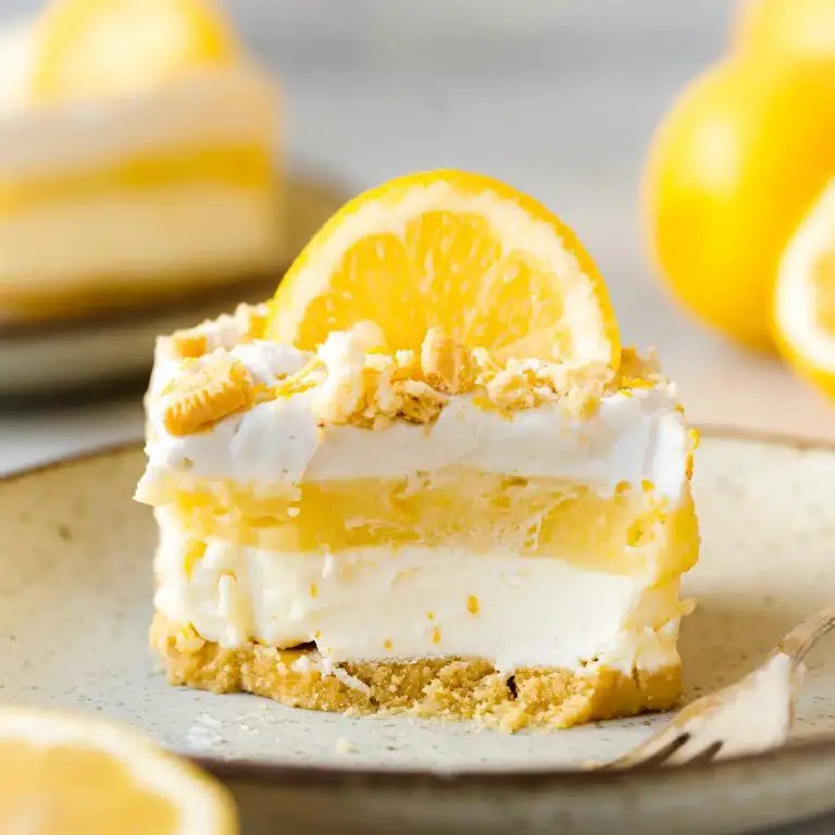 Lemon Meringue Dessert Lasagna