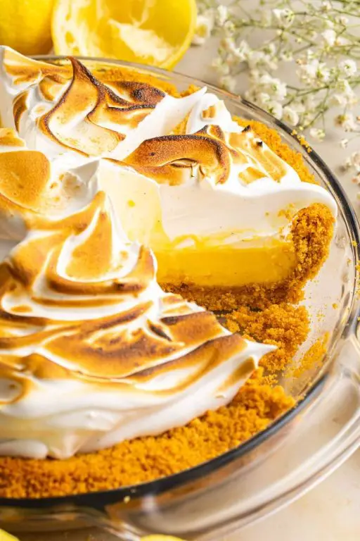 Lemon Meringue Graham Cracker Pie