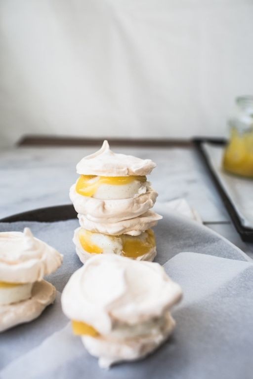 Lemon Meringue Ice Cream Bites