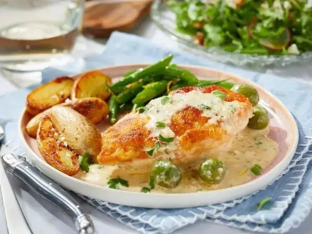 Lemon Parmesan Chicken Breast with Herbs