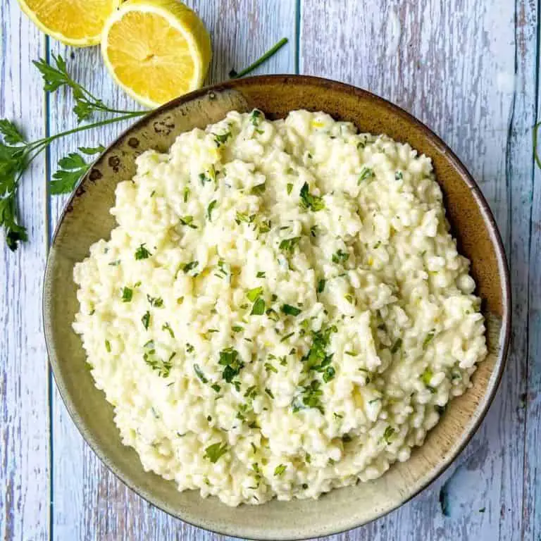 Lemon Parmesan Rice