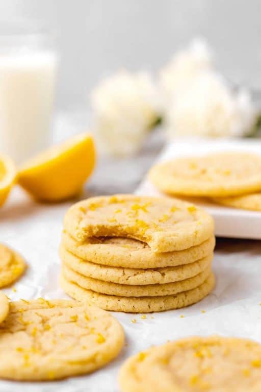 Lemon Peel Sugar Cookies