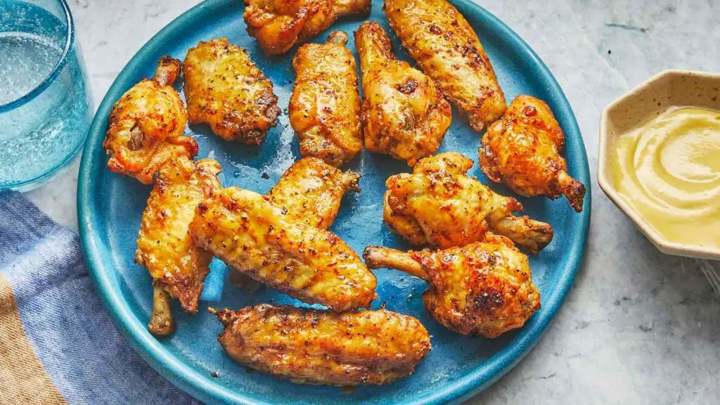 Lemon Pepper Air Fryer Chicken Wings